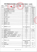 武汉鲁控水务有限公司供水水质日报表（42项）