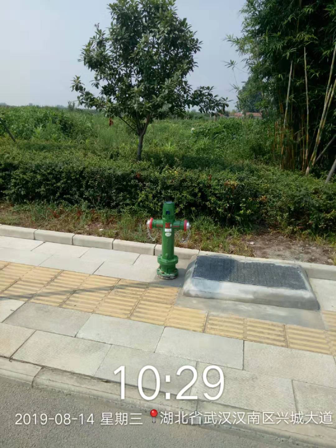 【武汉水务】安装绿色消防栓 收取市政用水费